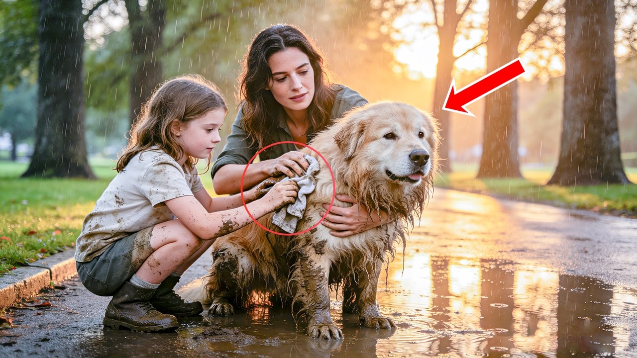 A Struggling Single Mom Helped a Stranded Puppy—And Its Owner, a Billionaire, Rewarded Her in a Way.