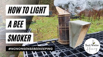 Light a Bee Smoker