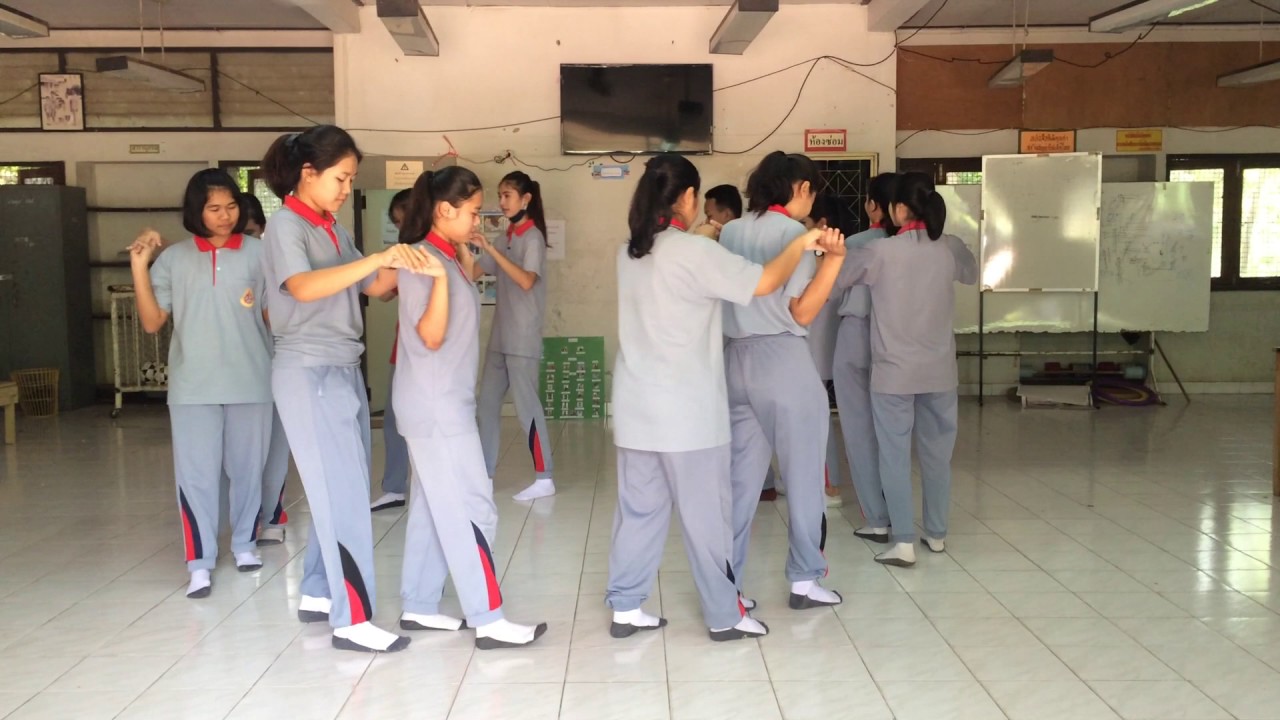 กิจกรรมเข้าจังหวะ สอบจังหวะ Oklahoma mixer โรงเรียนโกสุมวิทยาสรรค์  จ.มหาสารคาม