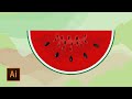 COMO  ILUSTRAR FRUTAS EN ADOBE ILLUSTRATOR - TUTORIAL BASICO