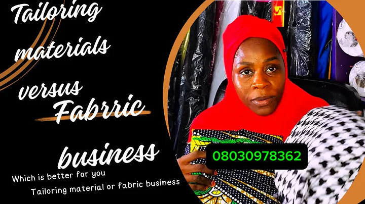 WHICH IS BETTER BETWEEN TAILORING MATERIALS AND FABRIC BUSINESS