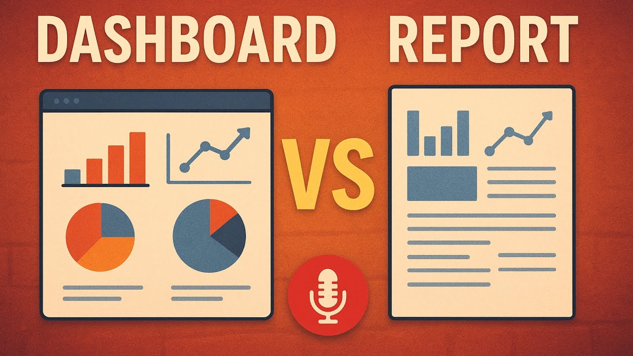 Dashboards vs Reports: What's the REAL Difference? | تفاوت بین داشبورد ...