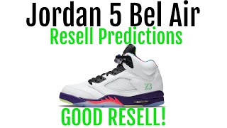 ghost green jordan 5 resell