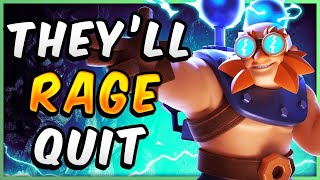 UNDEFENDABLE EGIANT DECK makes EVERYONE RAGE QUIT?! ⚠️ — Clash Royale