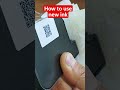 The new ink cartridge cannot print. How to handle it?