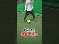 最初のタッチで一気に変わる！ダブルタッチの正しいやり方を解説！#サッカー #shorts
