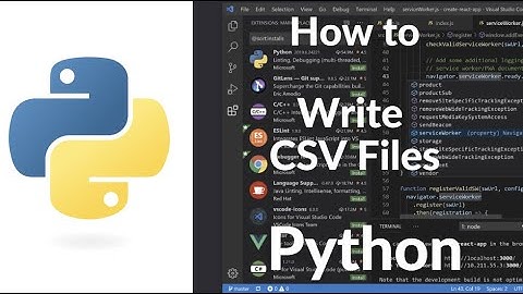 How to Write CSV Files in Python (2025)