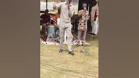 Cornelius Benjamin live performance in Aba in a prayer camp