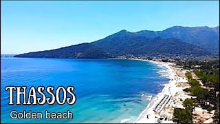 GREECE THASSOS Golden beach