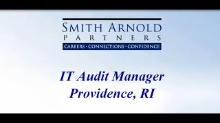 (CLOSED) IT Audit Manager | Smith Arnold Partners