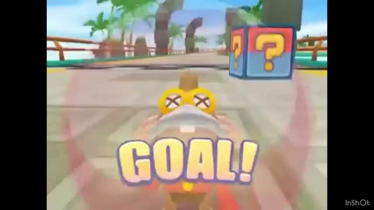 Super monkey ball banana blitz monkey race win music 