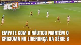 Tigre empata com o Náutico no Heriberto Hülse e segue líder da Série B