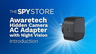 The Awaretech Hidden Camera Ac Adapter With Night Vision And Adjustable Lens Angle The Spy Store