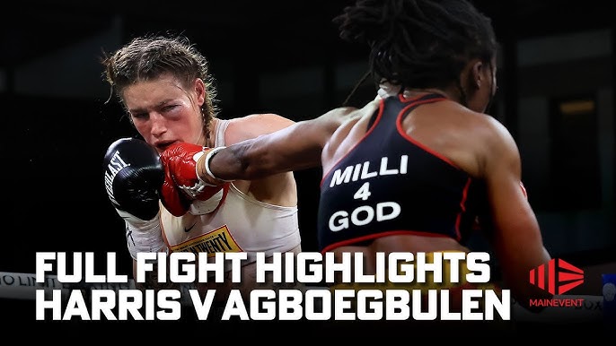 AFLW STAR TAYLA HARRIS GETS KO WIN IN AUSTRALIAN TITLE FIGHT 