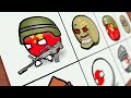 Drawing Countryballs Zombies in Asia / China / Mongolia /Japan