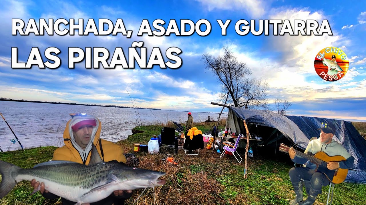 PESCA , GUITARRIADA , ASADAZO!! PATISASOS!! Y BUENA GENTE @pescayfritanga 