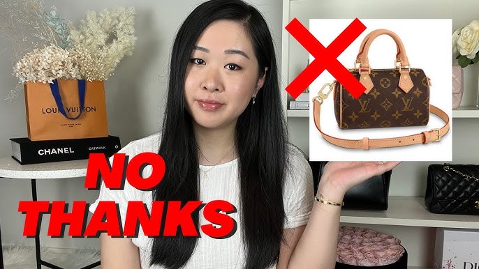 Louis Vuitton Nano Speedy Review - Little Miss Mel