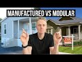 The PROS/CONS Between Manufactured and Modular Homes