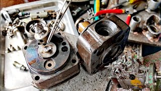 How to diesel pump head rotor problem solution // denso fuel pump