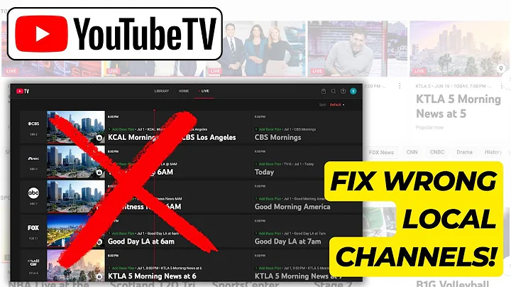 How to FIX YouTube TV Show the Wrong Local Stations/Channels - 2026 (Step by Step Youtube TV Guide)
