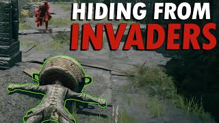 Hiding From Invaders In Plain Sight Disguised as NPCs | Elden Ring Trolling screenshot 4
