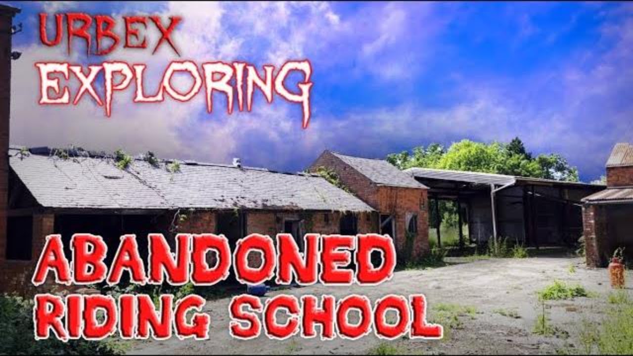 Urbex Exploring an Abandoned Riding School - Leicester