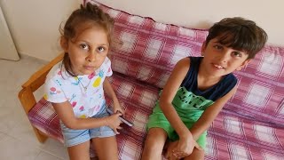 Rüya Efe'lerde ÖDEVLERİNİ yaptı !! Sonra sırayla PASTA ÜFLEDİLER!!!
