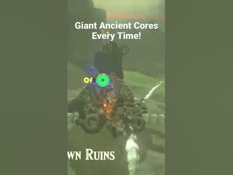 How to Get Giant Ancient Cores Breath of The Wild #shorts