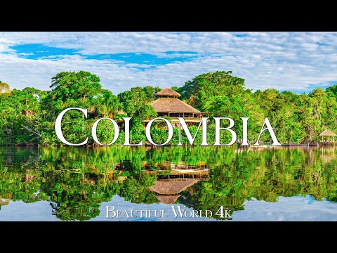 Colombia 4K Nature Relaxation Film - Meditation Relaxing Music 