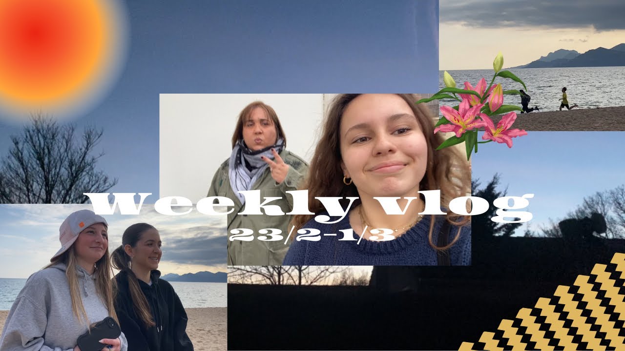 WEEKLY VLOG 23/2-1/3(vacance, copains, grands-parents, anniversaire…)
