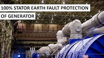 100 % stator earth fault protection in hindi/ 3rd harmonic Voltage/ generator protection.