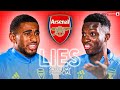 How many arsenal players can you name in 30 seconds   lies  reiss nelson vs eddie nketiah