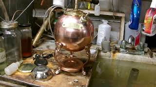 Mini-Orb Arc Lamp With A Whirrlygig