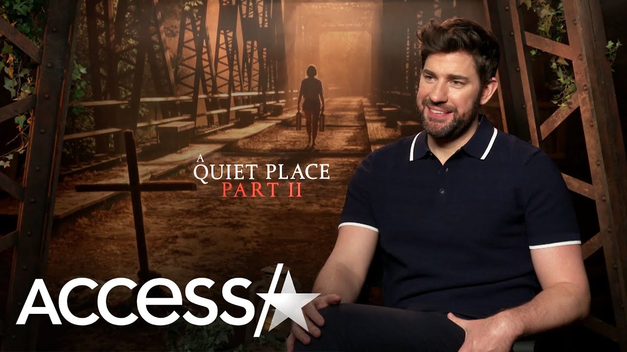 John Krasinski Lets Daughter Paint His Nails Pink