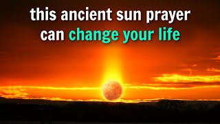 AMAZING! The feeling is beyond words! Everyone must try this Ancient Sun Prayer by Mahakatha.