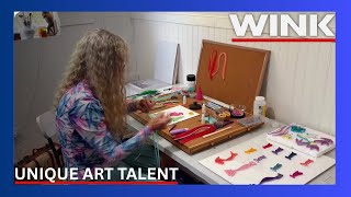 Paper dolphins and flamingos: Inside a Matlacha artist's unique studio