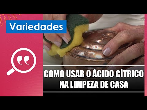 Vídeo: Ácido cítrico para máquina de lavar: limpeza e prevenção