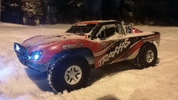 💥Traxxas Slash  the winter.👍😉✌️
