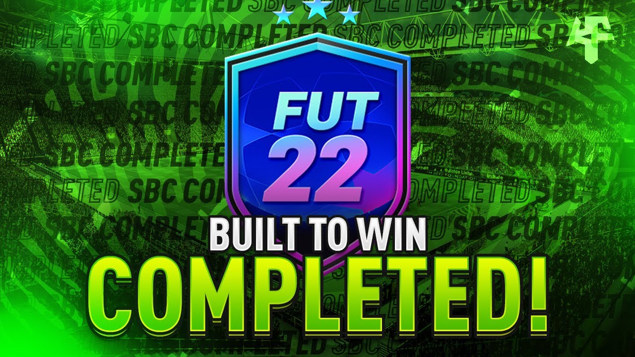Built To Win SBC Completed - Help & Cheap Method - Fifa 22