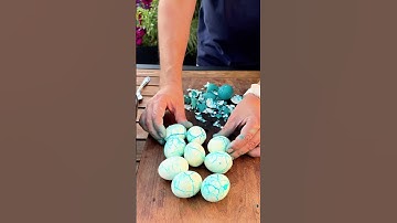 🎃🕷Spooky Spiderweb Eggs👻, recipe👇