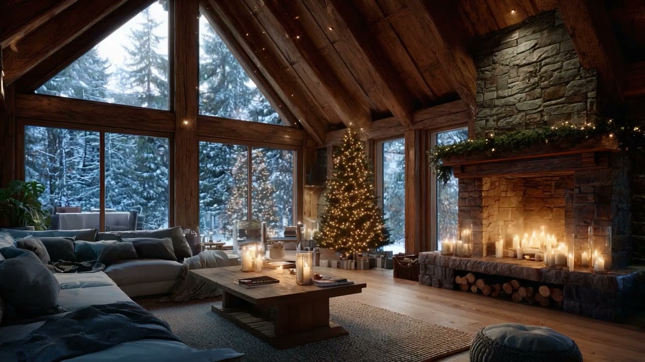 🔥🎹 Cozy Fireplace Piano for Deep Relaxation | Warm Home Ambience, Stress Relief, Calm Evening Vibes