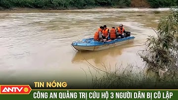 Giải cứu 3 người mắc kẹt giữa rừng tràm do nước lũ dâng cao | ANTV