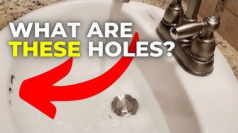 How an Overflow Bathroom Sink Works [& Why This is VERY Good!]