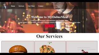 Creating Fully Responsive Website Project Using HTML & CSS | Web Development