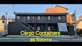 165 For A Three-Night Stay In A Shipping Container Lodging Fukuoka 2024