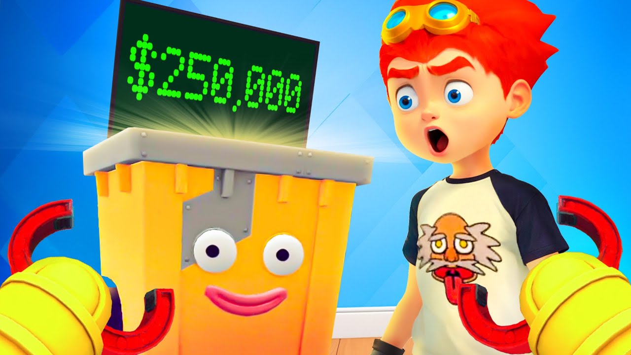 CRAZY Robot Steals $250,000 in ONE Heist! - Little Thief VR