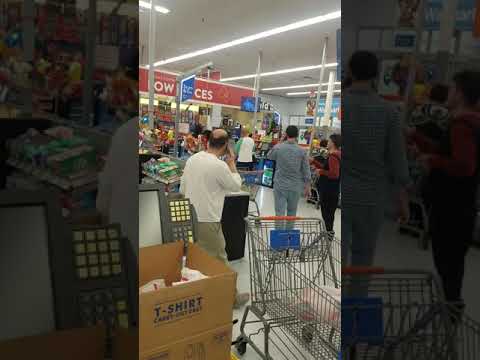 Walmart cashiers exposed - YouTube