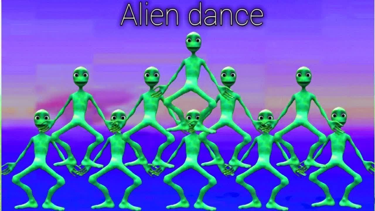 Funny alien dance/ Green alien dance/ Dame tu cosita Alien dance/ Funny ...