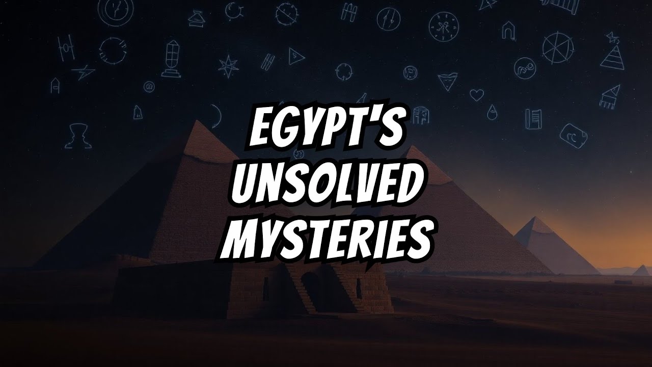 Unsolved Mysteries of Ancient Egypt: Secrets of the Pyramids and ...