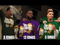 How Many Rings Will Each Team Win Simulating The Same Season 30 Times In NBA 2K20?